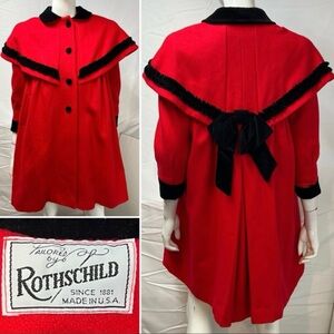 Vintage Rothschild Wool Blend Coat